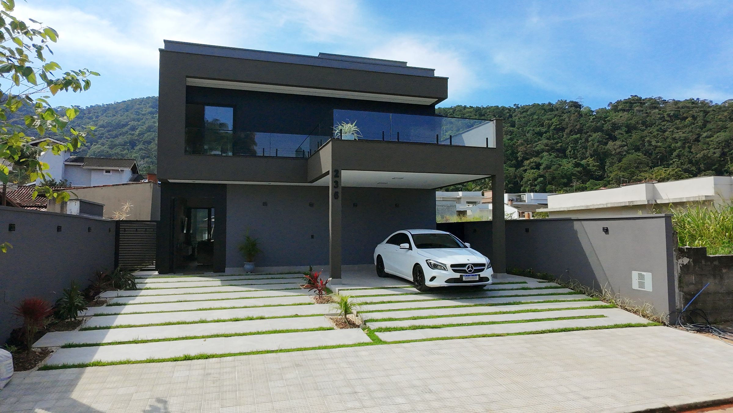 Vista aérea de empreendimento imobiliário filmado pela Studio Drones